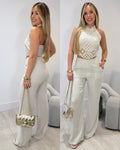 Conjunto Elenita Marfim Claro 135864