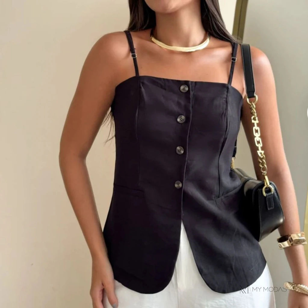 Blusa Drika Alfaiataria Marrante