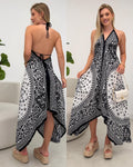 Vestido Kavya Black/Off 121299