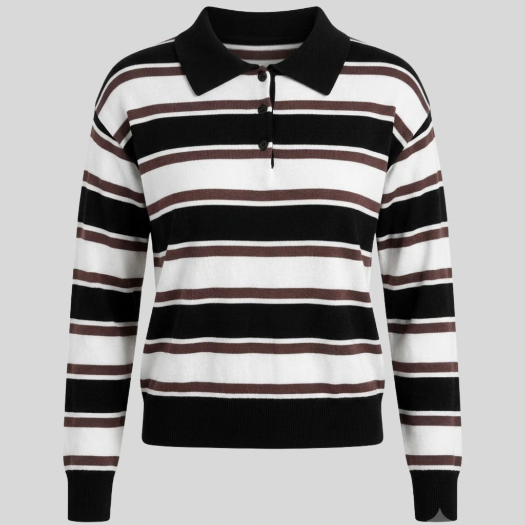 Blusa Modal Importada Listrada