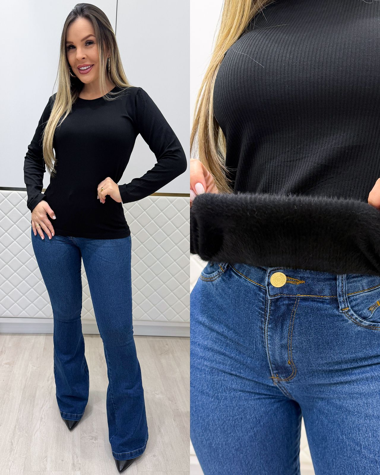 Blusa Básica Marina 134237