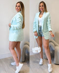 Blazer Pamela Verde Água 135639