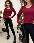 Blusa Liliane Marsala 129570