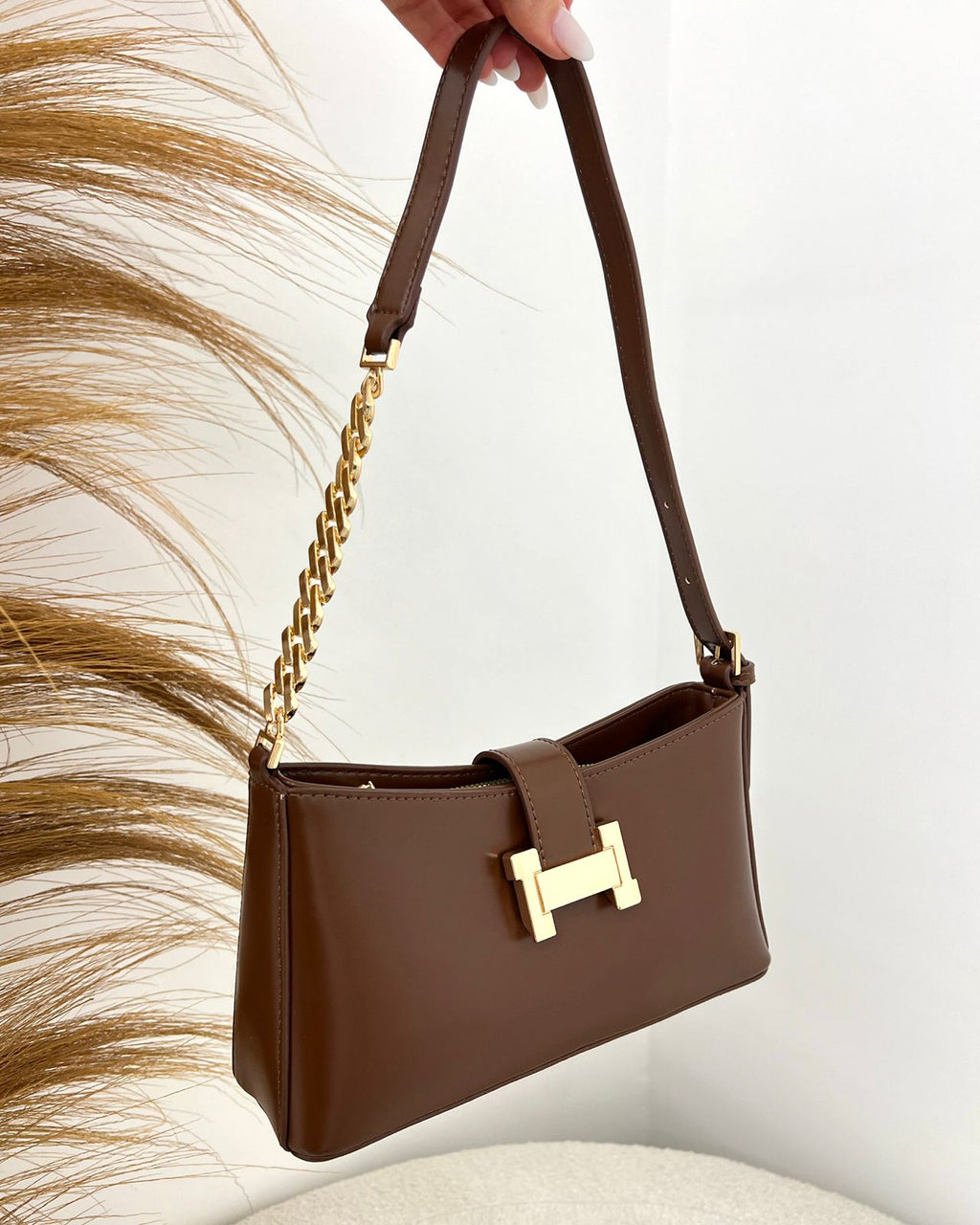 Bolsa Mania Essenza Marrom 134583