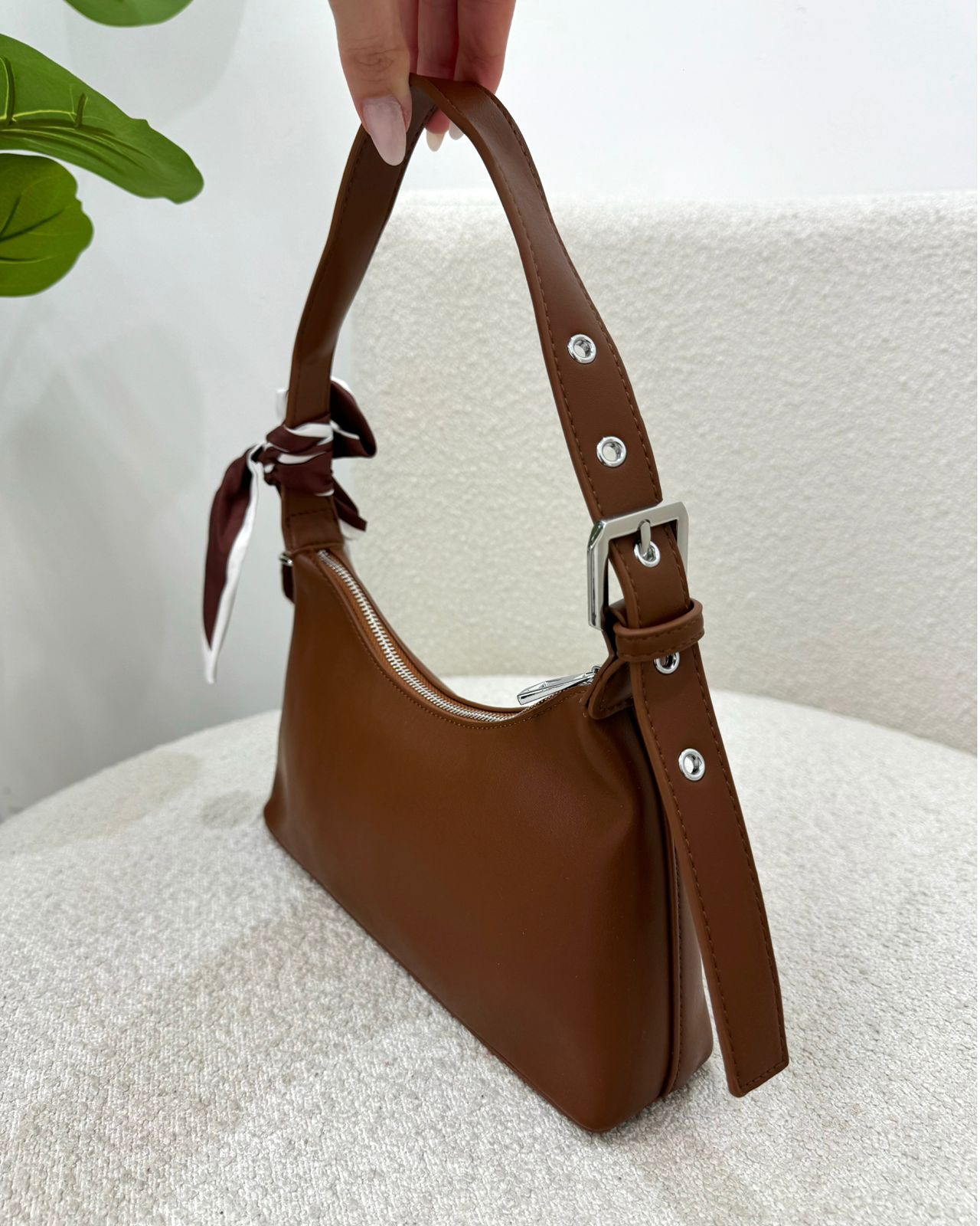 Bolsa Mania Essenza Marrom 133638