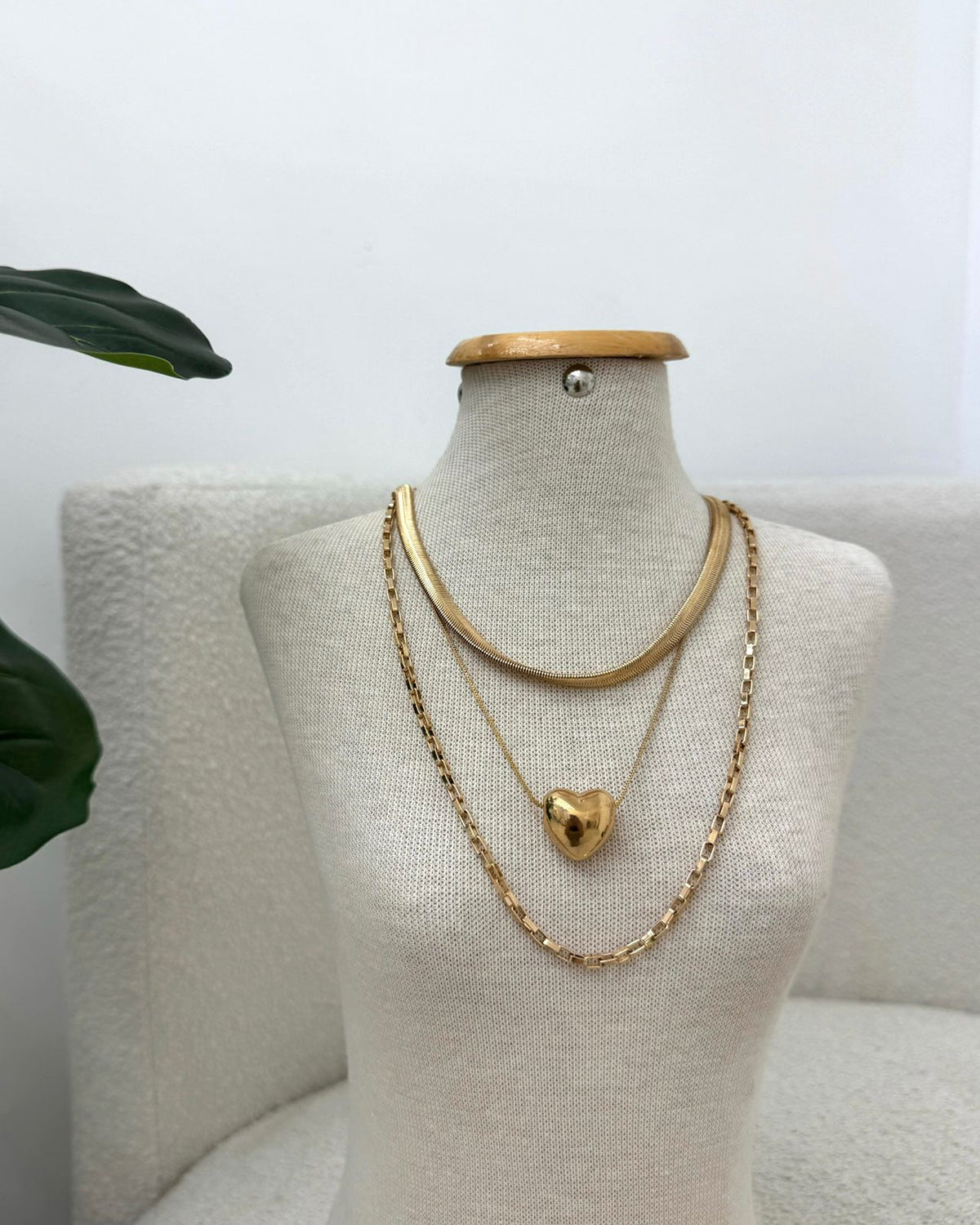 Colar Mania Essenza Dourado 133194