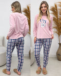 Pijama Plush Tifani Rosa 134196
