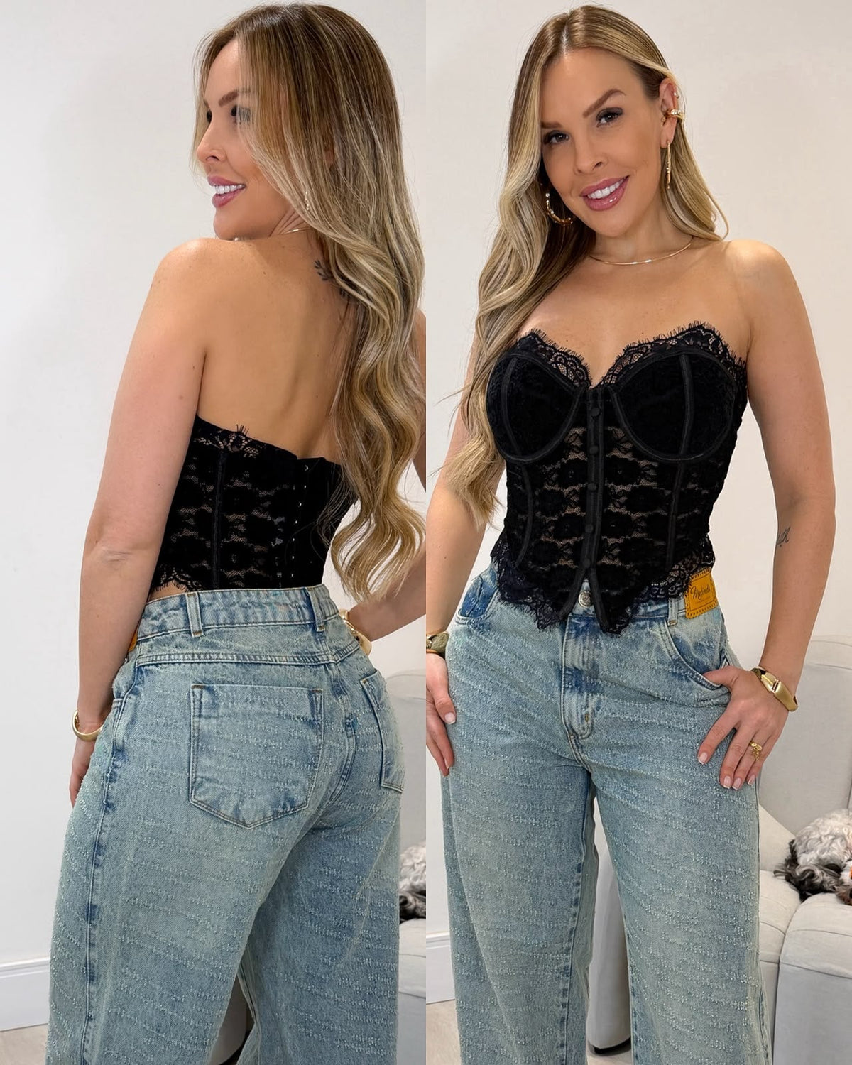Cropped Corset Viviam 135480