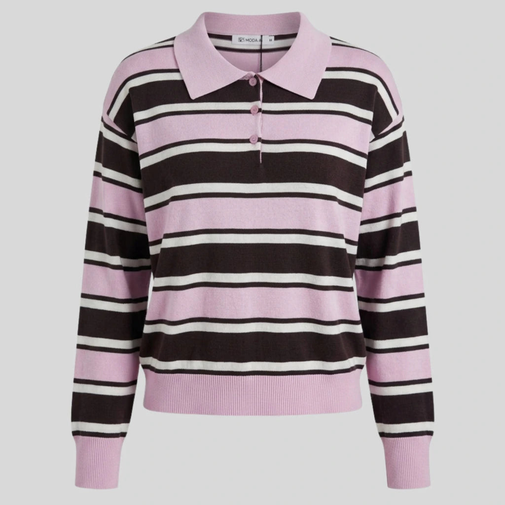 Blusa Modal Importada Listrada