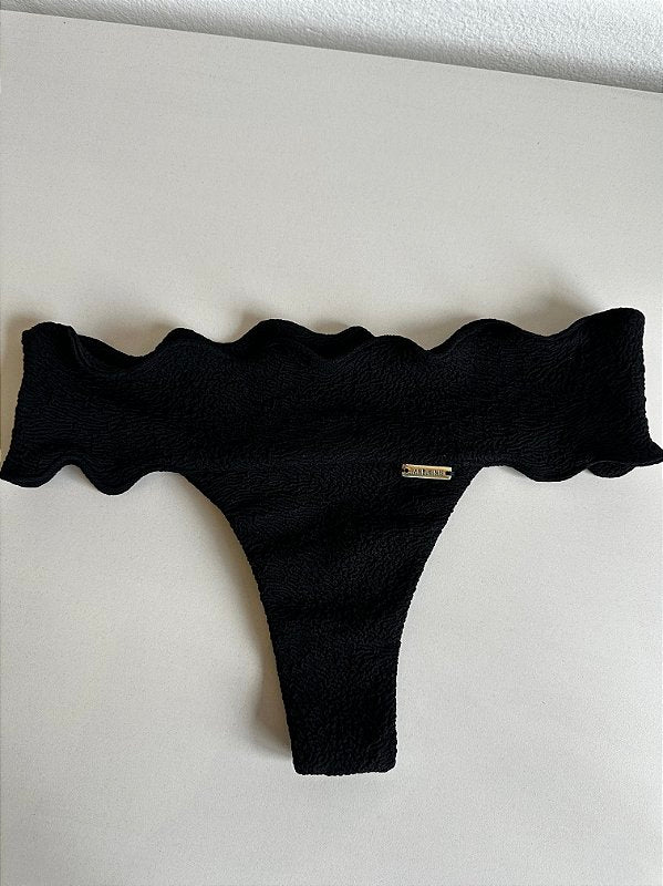 Calcinha Nuvem Vórtex Preto (BUSTO NÃO INCLUSO)
