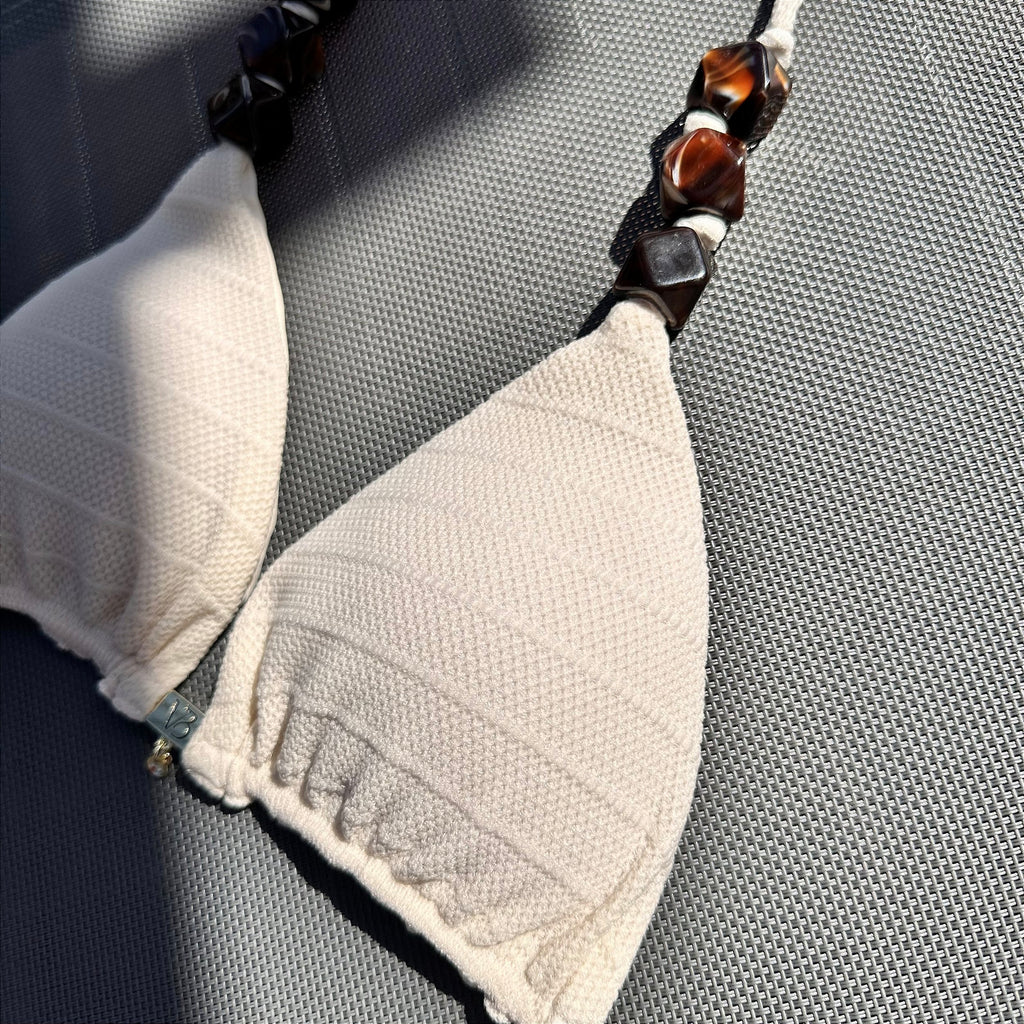 Cortininha Rivieira Off white (CALCINHA NÃO INCLUSO)