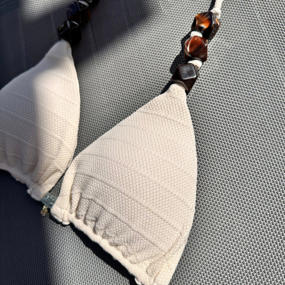 Cortininha Rivieira Off white (CALCINHA NÃO INCLUSO)