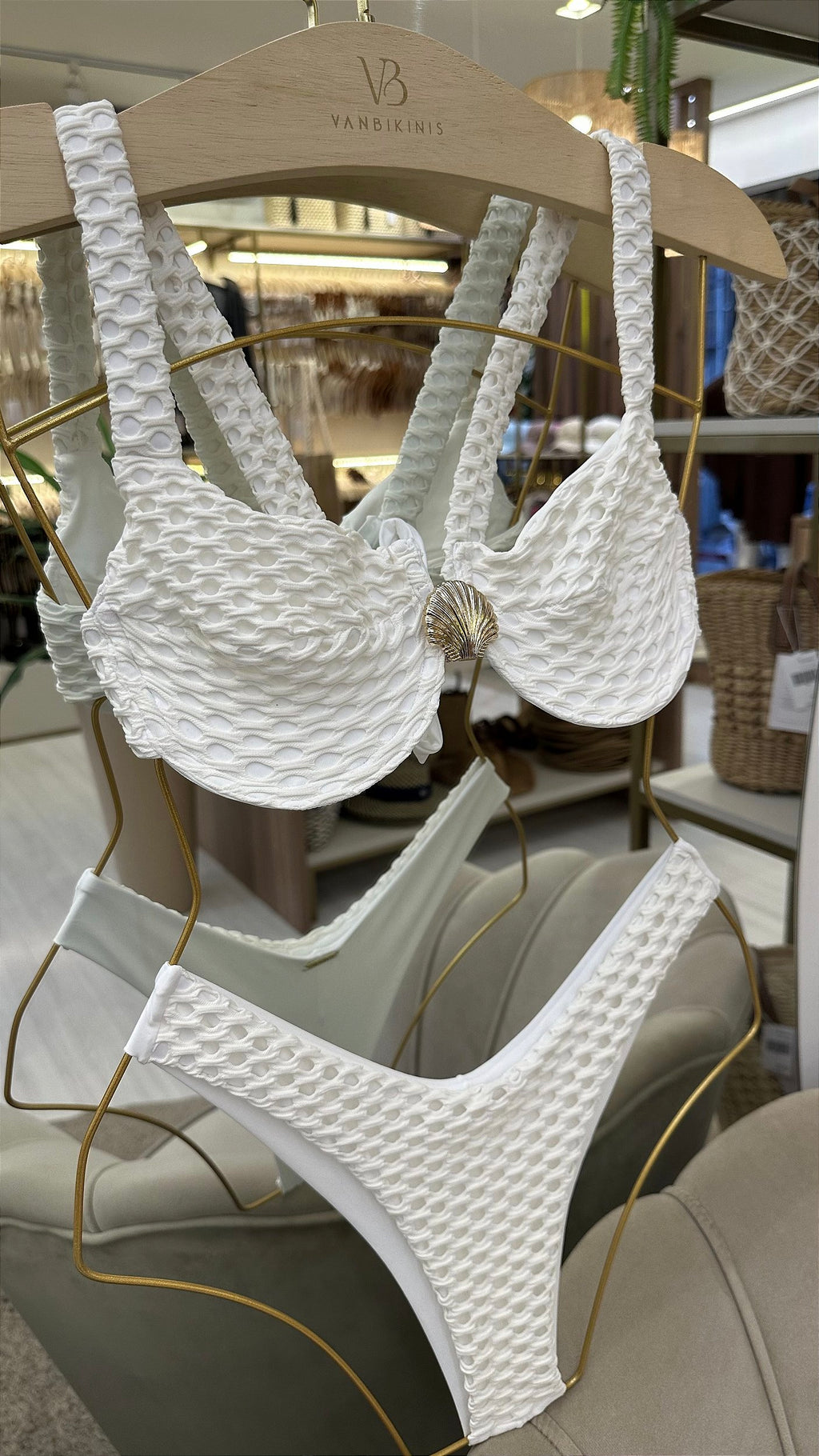 Meia Taça Mônaco Off White (CALCINHA NÃO INCLUSO)