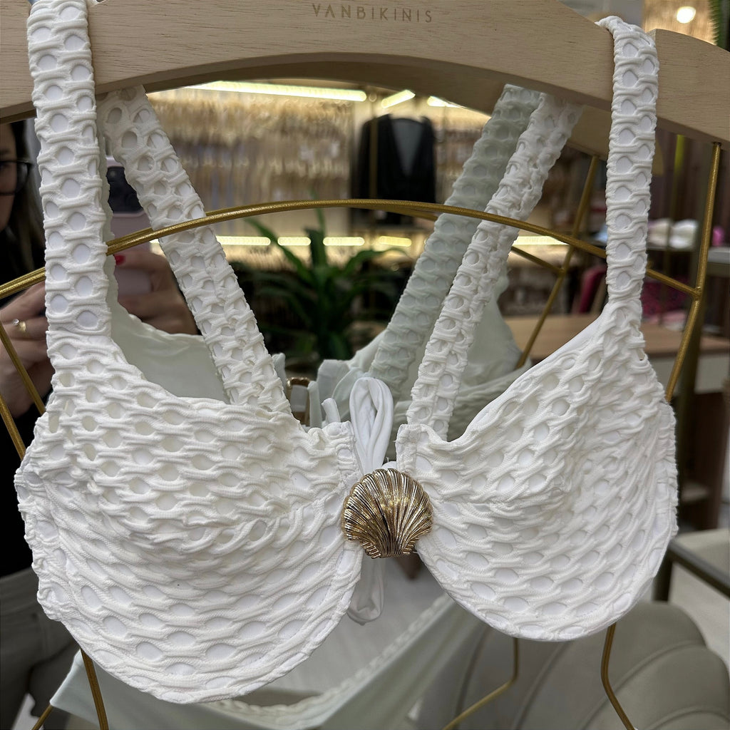 Meia Taça Mônaco Off White (CALCINHA NÃO INCLUSO)