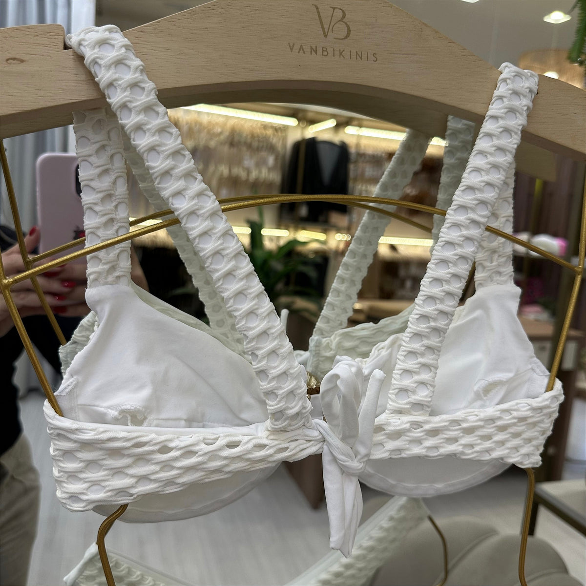 Meia Taça Mônaco Off White (CALCINHA NÃO INCLUSO)