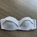 Bojo inteiro tomara caia 102 risca giz Off white (CALCINHA NÃO INCLUSO)