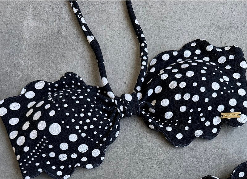 Top Nuvem Lumiere Preto (calcinha não inclusa)
