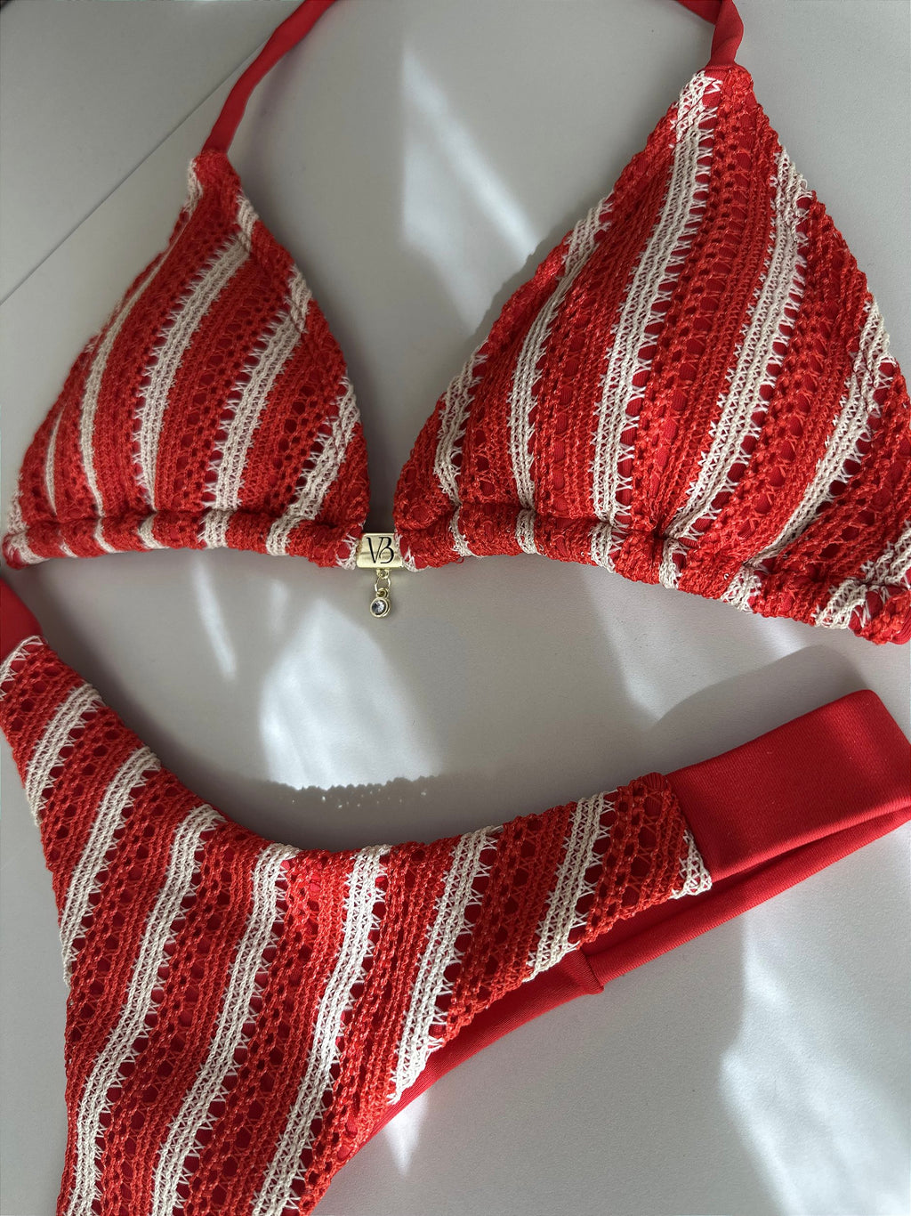Cortininha Trancoso vermelho ( CALCINHA NÃO INCLUSO)