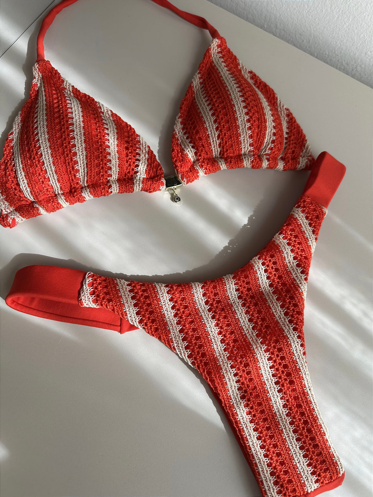 Cortininha Trancoso vermelho ( CALCINHA NÃO INCLUSO)