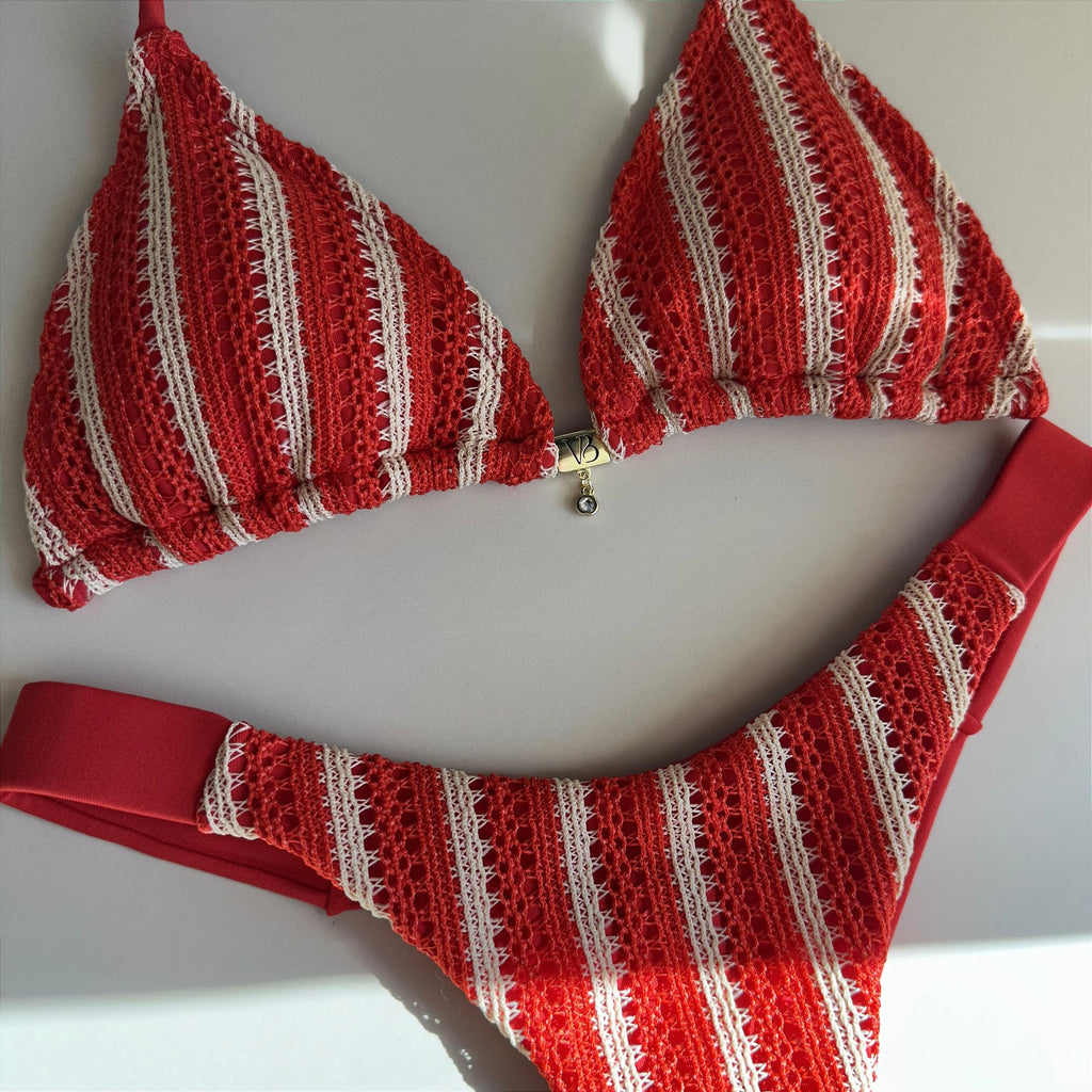 Calcinha Fita Trancoso vermelho (BUSTO NÃO INCLUSO)