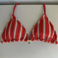 Cortininha Trancoso vermelho ( CALCINHA NÃO INCLUSO)