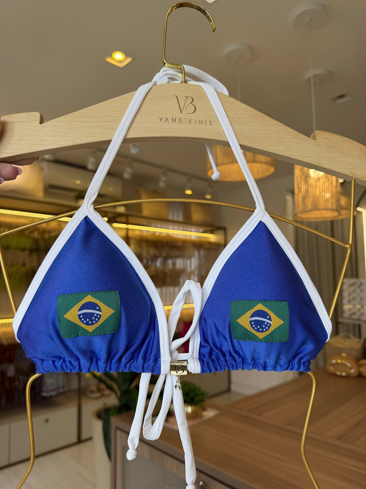 Cortininha Brasil Core (CALCINHA NÃO INCLUSO)
