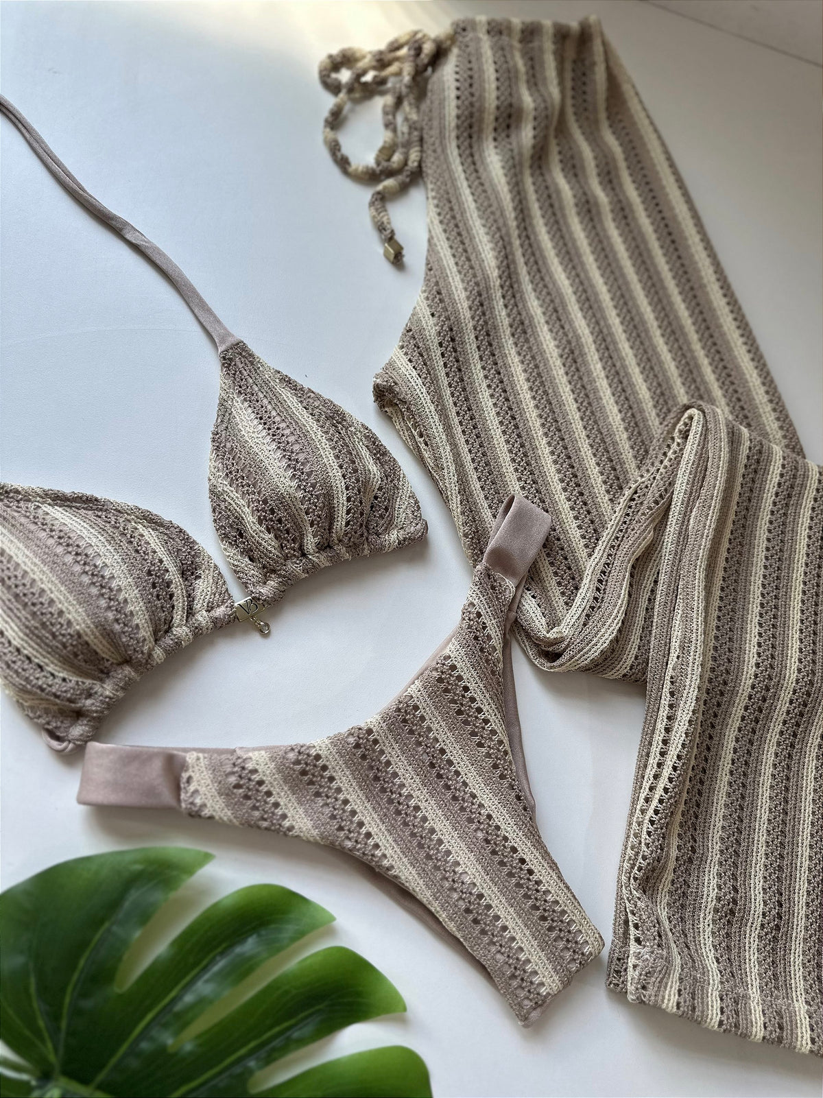 Cortininha Trancoso Nude CALCINHA NÃO INCLUSO)