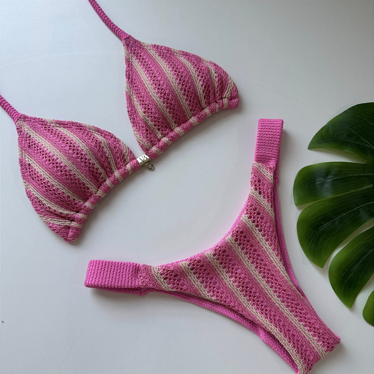 Cortininha Trancoso rosa ( CALCINHA NÃO INCLUSO)