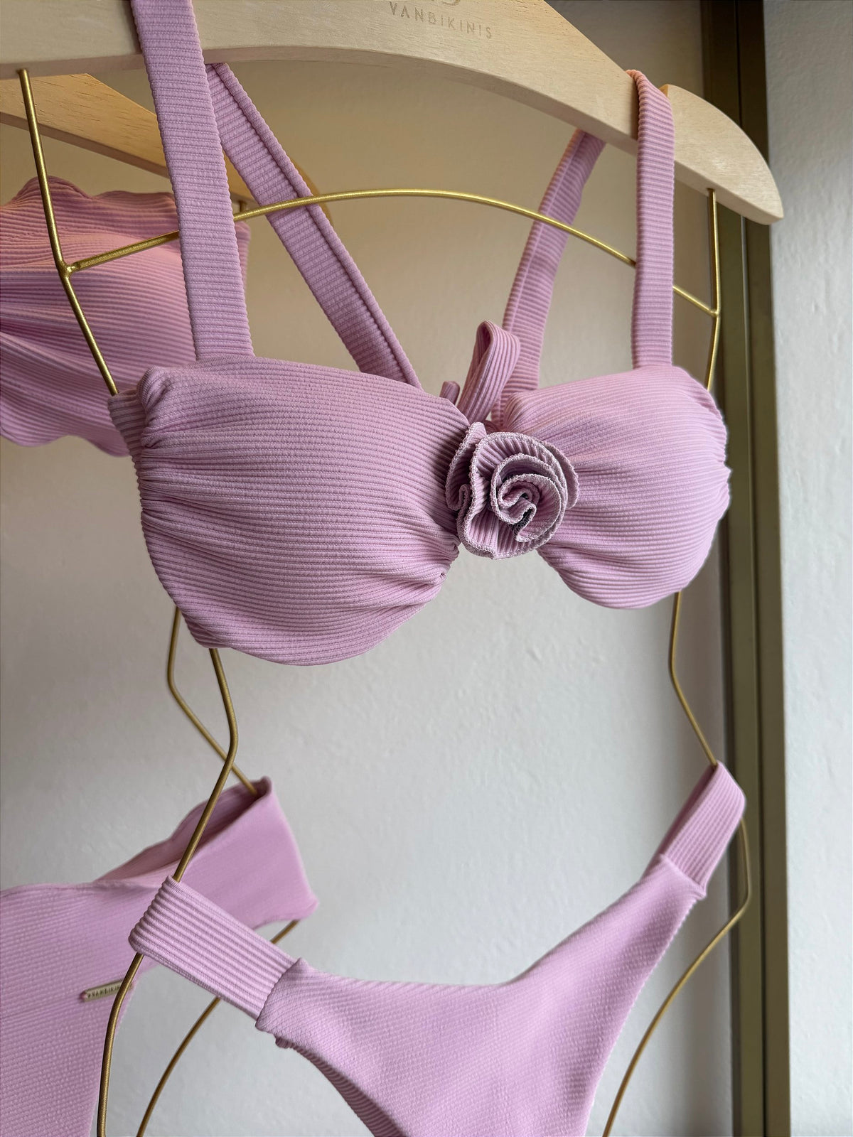 Meia Taça Drapeado Celinne Rosa (CALCINHA NÃO INCLUSO)