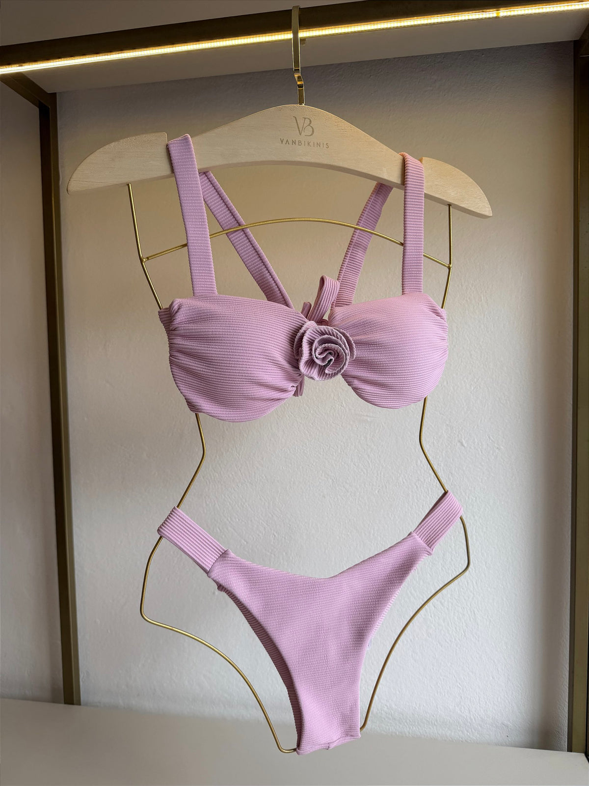 Meia Taça Drapeado Celinne Rosa (CALCINHA NÃO INCLUSO)