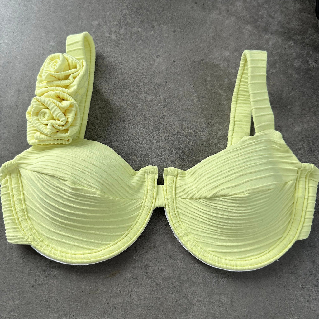 Meia Taça Sunshine amarelo (CALCINHA NÃO INCLUSO)