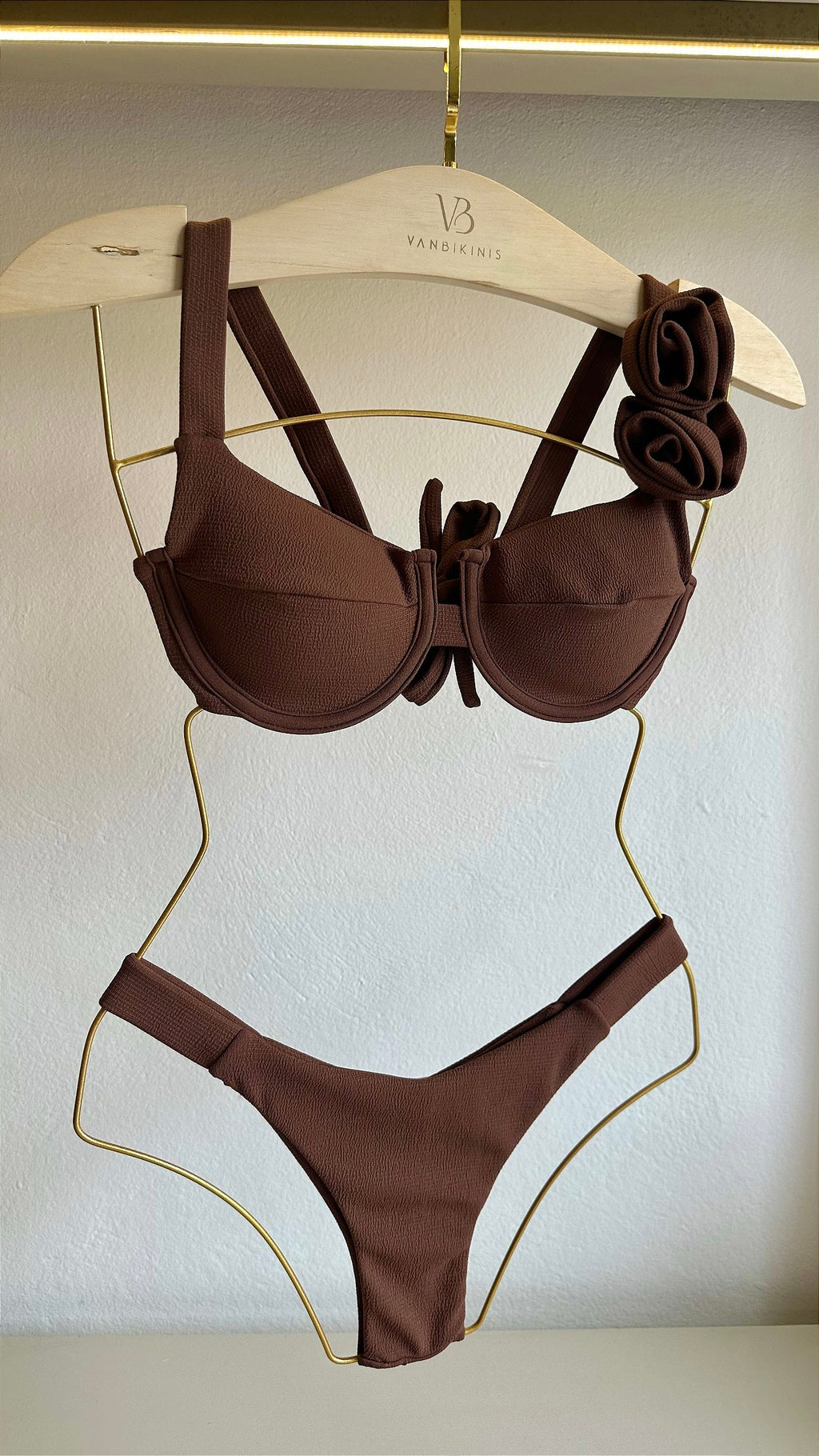 Meia Taça Sunshine marrom (CALCINHA NÃO INCLUSO)