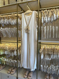 Saída Verona laços Off white e café com leite