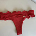 Calcinha nuvem Vórtex vermelho (BUSTO NÃO INCLUSO)